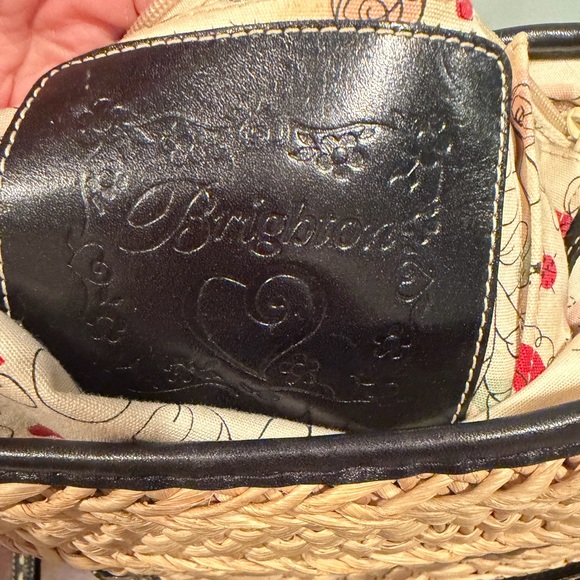 Brighton Straw Woven shoulder/crossbody Bag - Picture 8 of 13